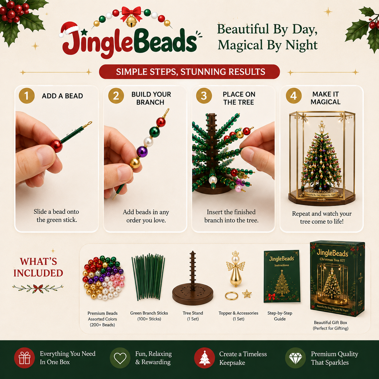 JingleBeads™ DIY MagicTree Kit